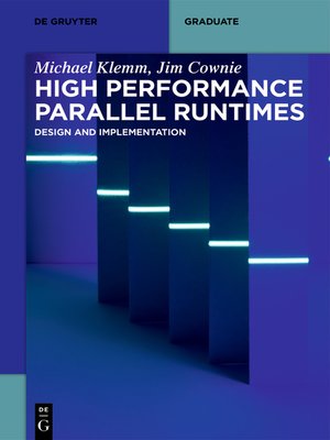 cover image of High Performance Parallel Runtimes